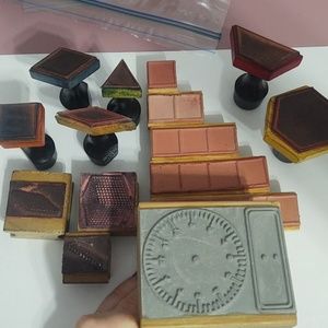 Mathematics educational activities shapes cubes telling time clock homeschooling